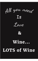 All You Need Is Love & Wine... Lots of Wine