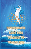 Impresionante Libro Para Colorear De Tiburón Bebé