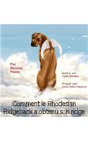 Comment le Rhodesian Ridgeback a obtenu son ridge