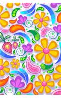Cool Floral Pattern 1 Journal: Take Notes, Write Down Memories in this 150 Page Lined Journal