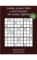 Sudokus Grandes Tailles et Gros Caractères - Niveau Difficile - N°6