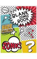 Blank Comic Book Panelbook