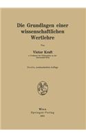 Die Grundlagen einer wissenschaftlichen Wertlehre