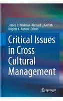 Critical Issues in Cross Cultural Management