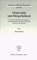 Modernitat Und Burgerlichkeit
