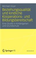 Beziehungsqualität Und Kindliche Kooperations- Und Bildungsbereitschaft