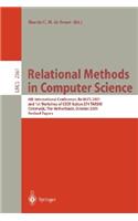 Relational Methods in Computer Science: 6th International Conference, Relmics 2001 and 1st Workshop of Cost Action 274 Tarski Oisterwijk, the Netherlands, October 16-21, 2001 Revised Paper