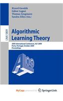 Algorithmic Learning Theory