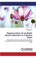 Regeneration of Multiple Shoot Induction in Cajanus Cajan