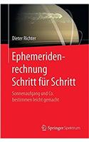 Ephemeridenrechnung Schritt für Schritt
