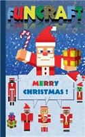 Funcraft - Merry Christmas to all Minecraft Fans! (unofficial Notebook): Notebook and gift card in one piece, with dedication page, notepad, tablet, scratch pad, christmas, easter, birthday, present, pad, gift booklet, gr(English)