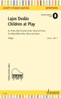 Dudas: Children at Play for Alto Recoder (or Flute or Oboe) and Piano Book with Audio Online