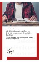L'Intégration Des Valeurs