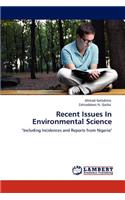 Recent Issues In Environmental Science