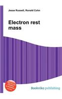 Electron Rest Mass