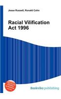 Racial Vilification ACT 1996: (English)