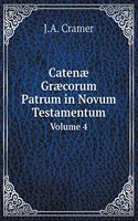 Catenæ Græcorum Patrum in Novum Testamentum Volume 4