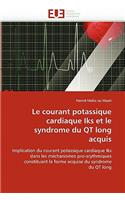 Le Courant Potassique Cardiaque Iks Et Le Syndrome Du Qt Long Acquis