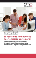 contenido formativo de la orientación profesional