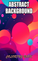 Abstract Background Coloring Book for Adults