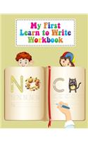 My First Learn to Write Workbook
