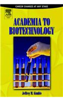 Academia to Biotechnology