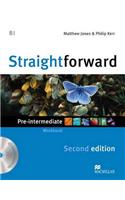 Straightforward 2nd Edition Pre-Intermediate Level Workbook without key & CD