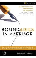 Boundaries in Marriage Participant's Guide