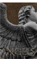 Mystical angel Writing Drawing journal: Angel Journal
