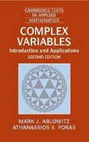 Complex Variables South Asian Edition: Introduction and Applications(Cambridge Texts in Applied Mathematics)