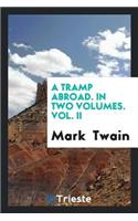 A Tramp Abroad, by Mark Twain