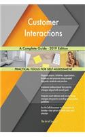 Customer Interactions A Complete Guide - 2019 Edition