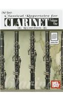 Classical Repertoire for Clarinet Volume 1