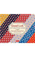 Good Luck Gift Wrapping Papers - 6 Sheets