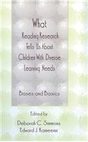 What Reading Research Tells Us about Children with Diverse Learning Needs