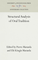 Structural Analysis of Oral Tradition