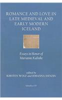 Romance and Love in Late Medieval and Early Modern Iceland