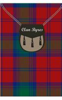 Clan Byres Tartan Journal/Notebook