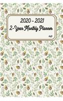 2020 - 2021 2-Year Monthly Planner 6x9