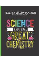 Teacher Lesson Planner 2019-2020 Monthly Weekly
