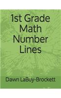 1st Grade Math Number Lines