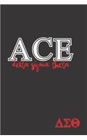 Ace Delta Sigma Theta: Journal for sorority sister, friend, or family; DST Sorority Paraphernalia for women