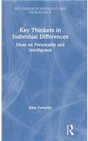 Key Thinkers in Individual Differences