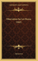Observations Sur Les Diceras (1843)