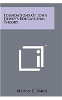 Foundations Of John Dewey's Educational Theory