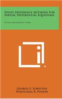 Finite Difference Methods for Partial Differential Equations