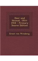 Heer Und Heimat, 1914-1918