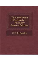 The Evolution of Climate