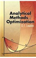 Analytical Methods of Optimization