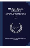 Bibliotheca Chemico-Mathematica